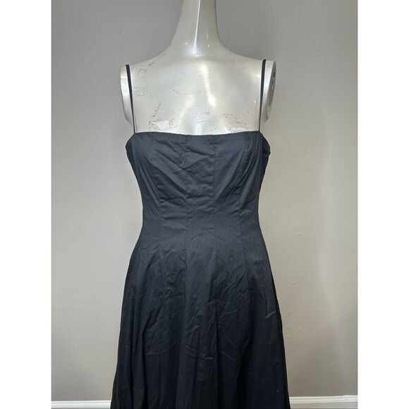 STAUD Wylie Poplin Maxi Dress Size US 8 $395 - Picture 6 of 11